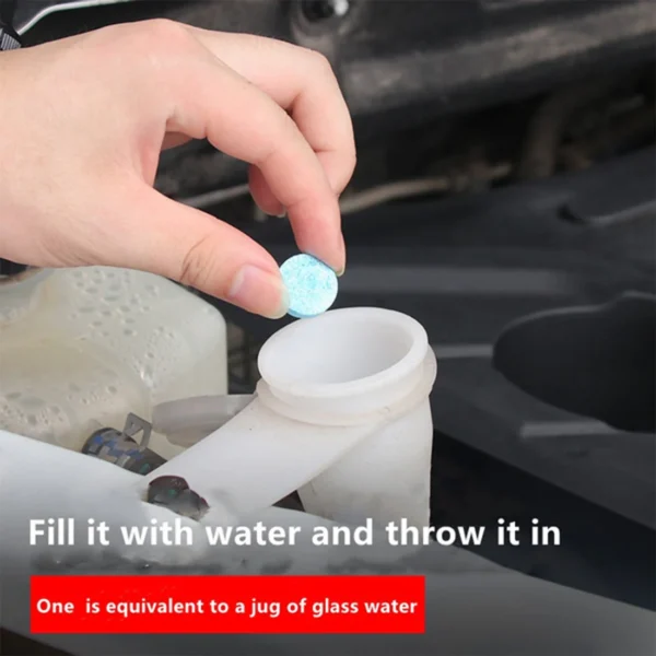 JEM Car Wiper Detergent Effervescent Tablets – Auto Windshield Cleaner - Image 4