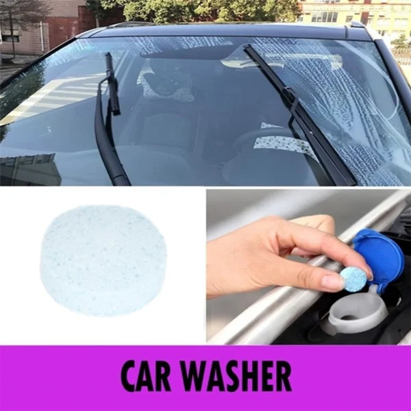 JEM Car Wiper Detergent Effervescent Tablets – Auto Windshield Cleaner - Image 3