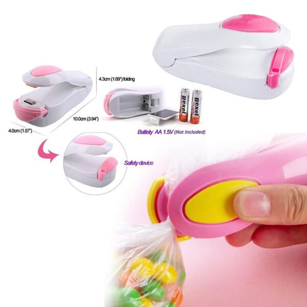 JEM Hand Held Mini Sealing Machine – Portable Heat Sealer for Plastic Bags - Image 5