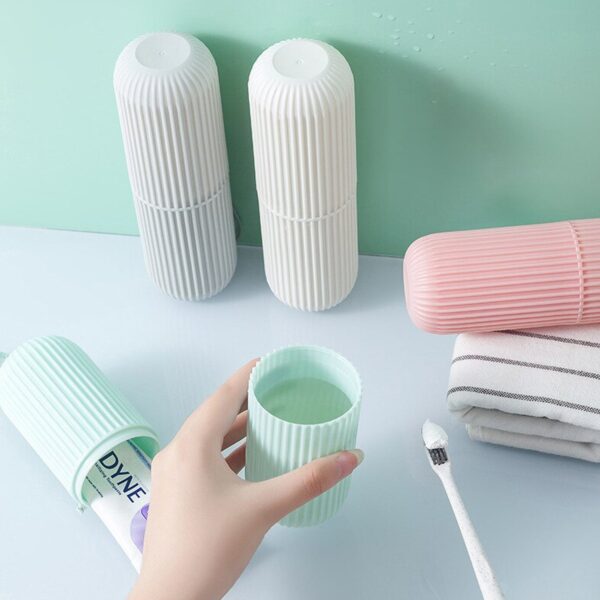 Capsule Shape Multipurpose Travel Storage Bottle - Image 4
