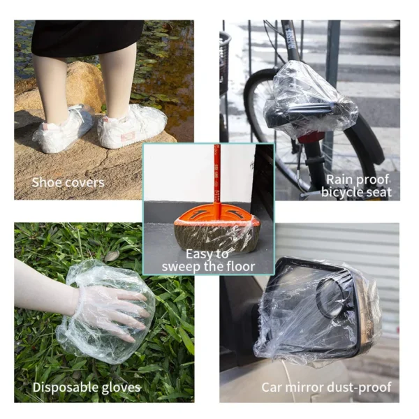 JEM Disposable Shower Caps – Larger, Thicker, Waterproof (1 Pc) - Image 4