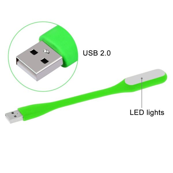 Portable USB LED Light Lamp with a flexible neck